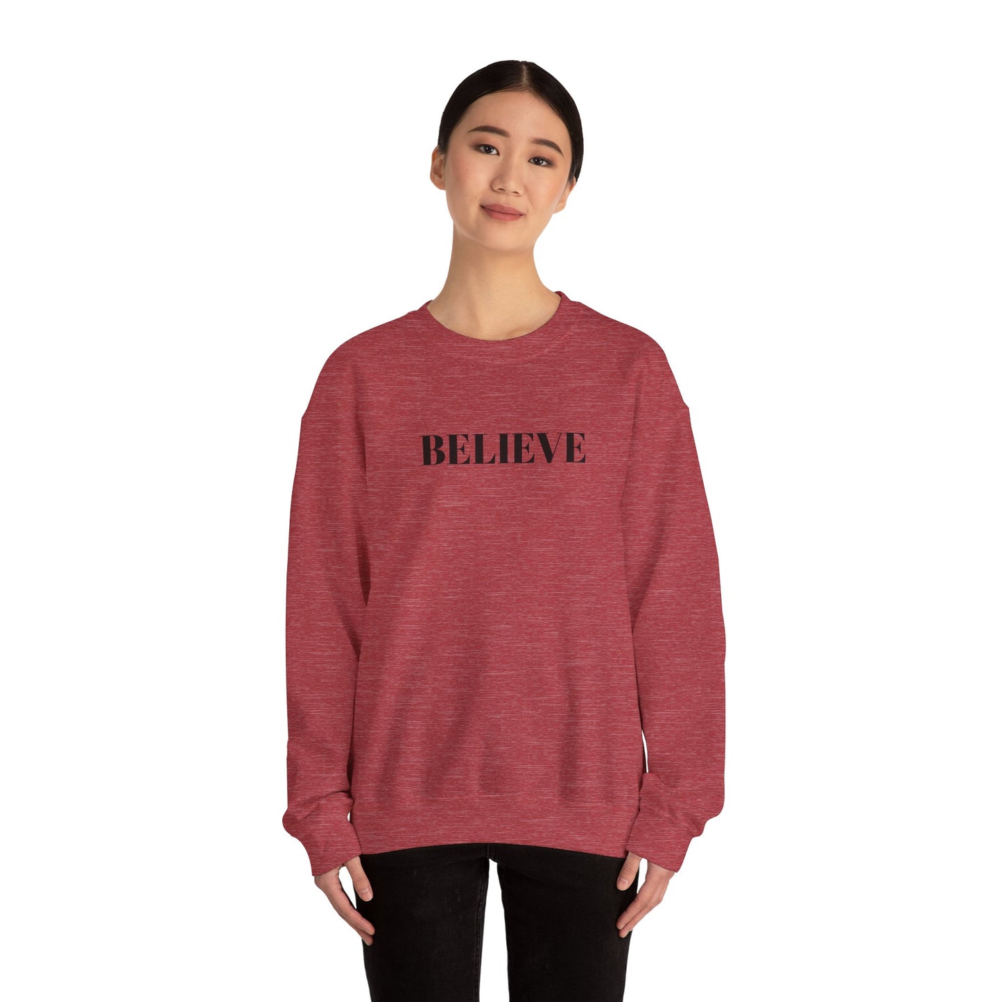 Believe - Unisex Heavy Blend™ Crewneck Sweatshirt