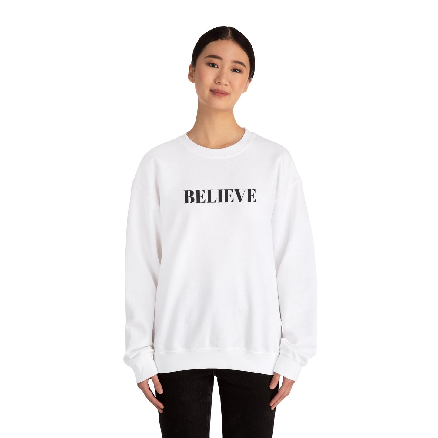 Believe - Unisex Heavy Blend™ Crewneck Sweatshirt