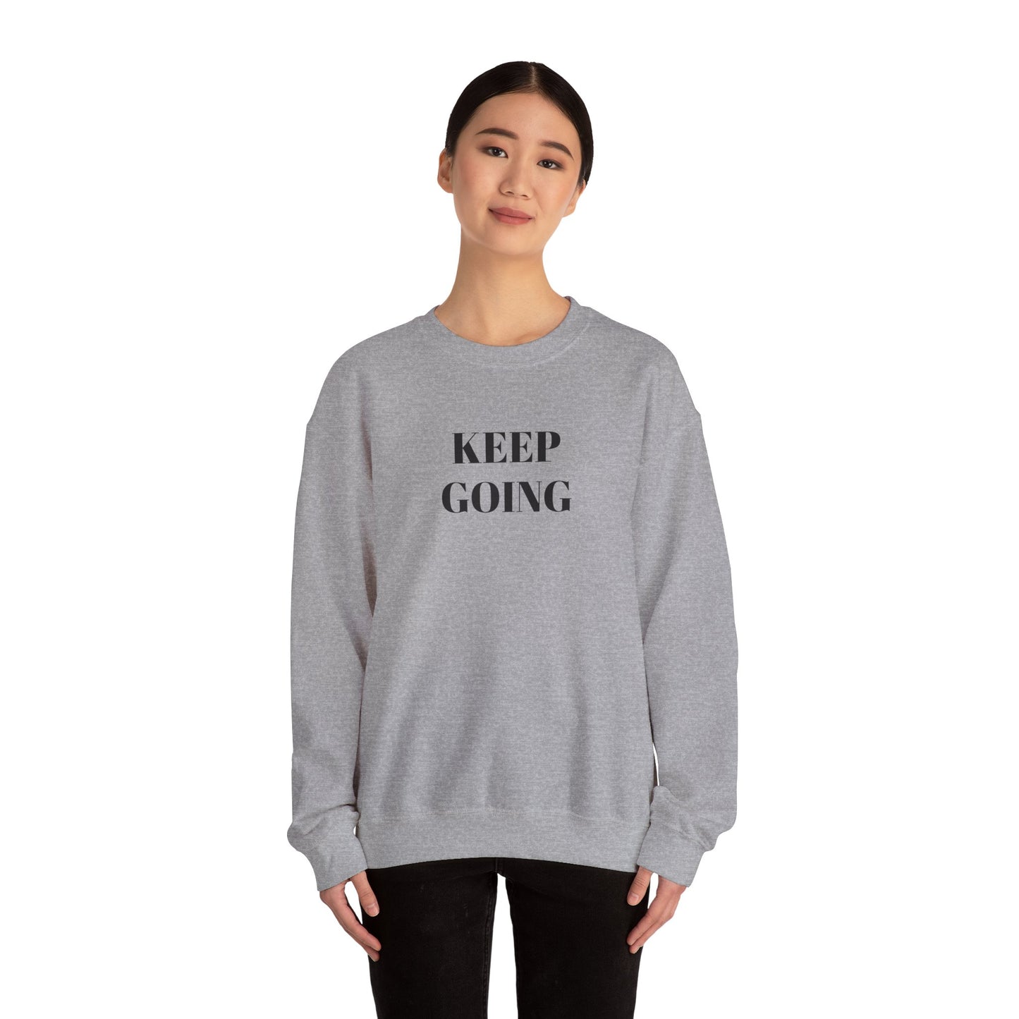 Keep Going - Unisex Heavy Blend™ Crewneck Sweatshirt