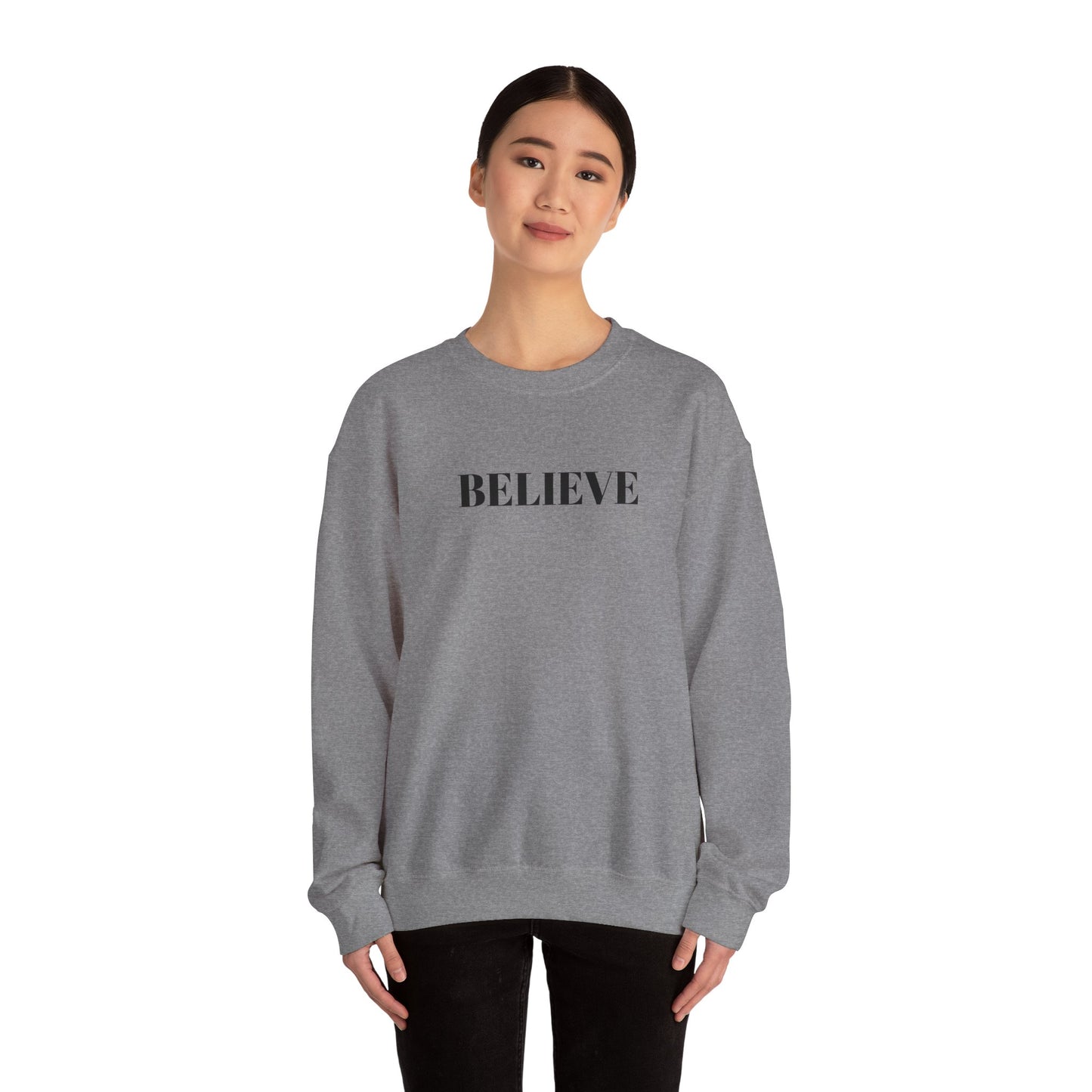 Believe - Unisex Heavy Blend™ Crewneck Sweatshirt