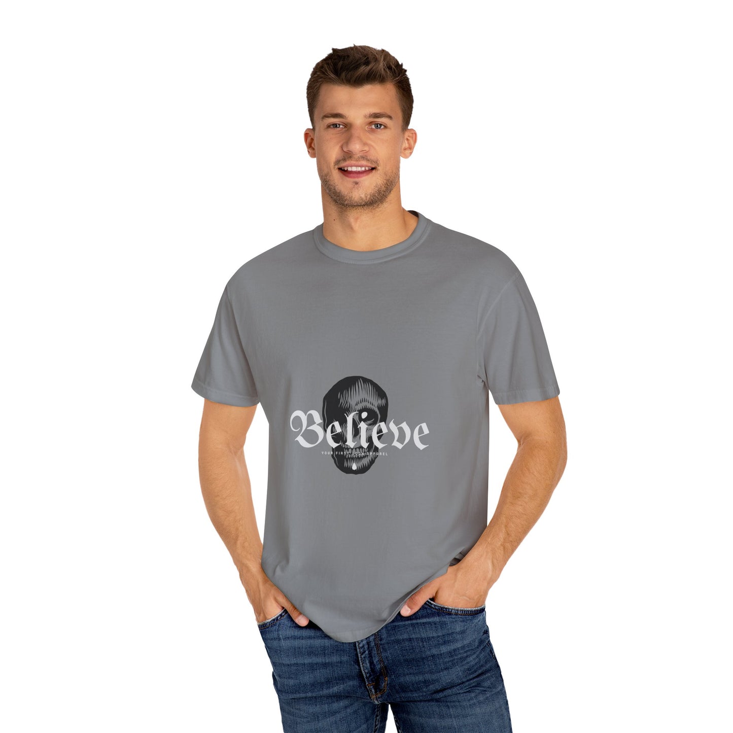 Believe 3.. Unisex Garment-Dyed T-shirt