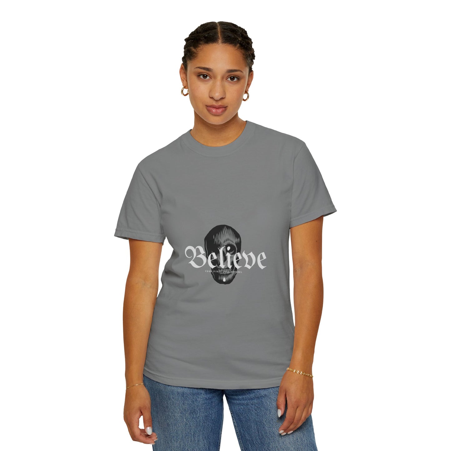 Believe 3.. Unisex Garment-Dyed T-shirt