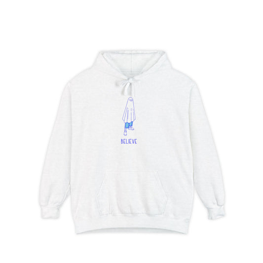 Believe... Unisex Garment-Dyed Hoodie