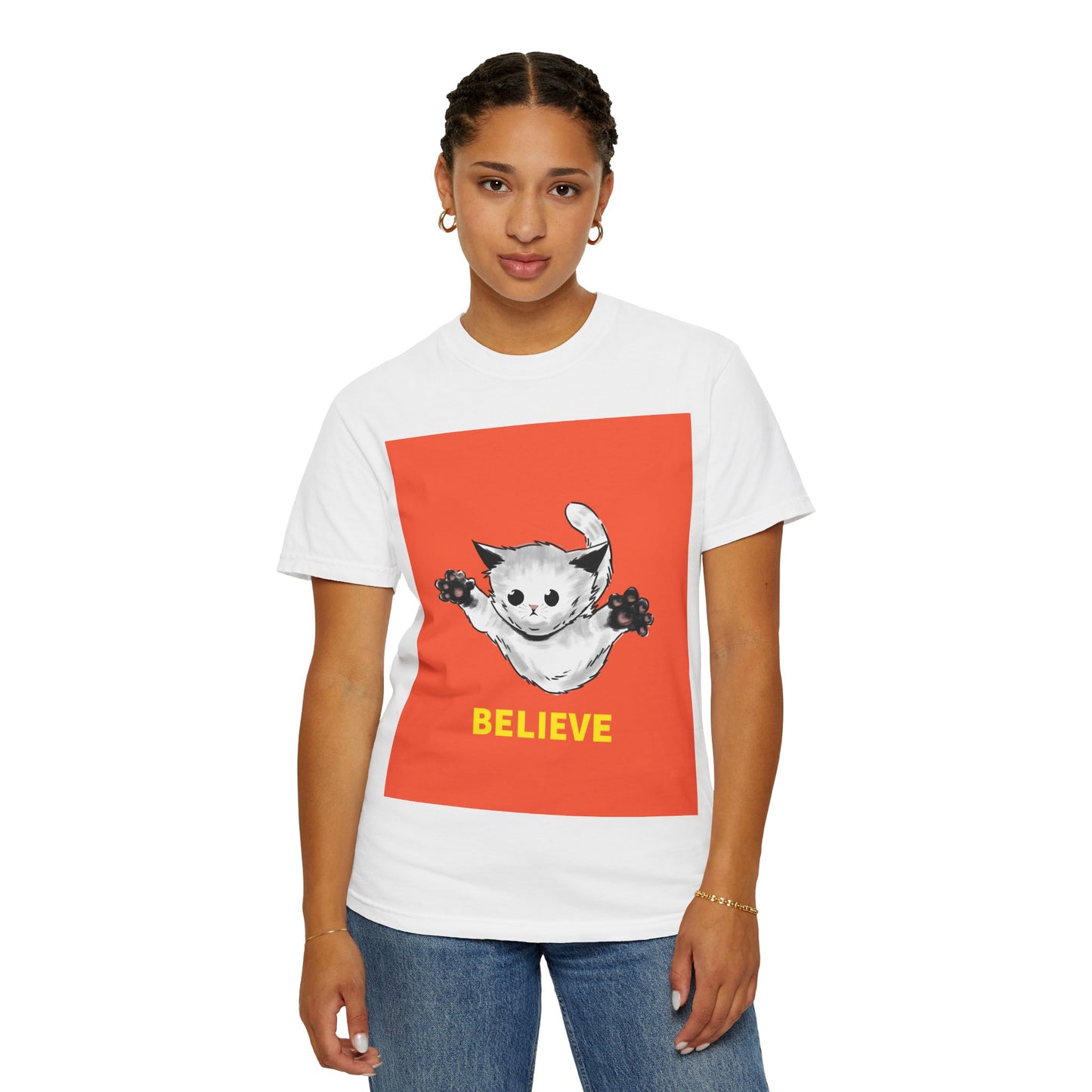 Believe... Unisex Garment-Dyed T-shirt