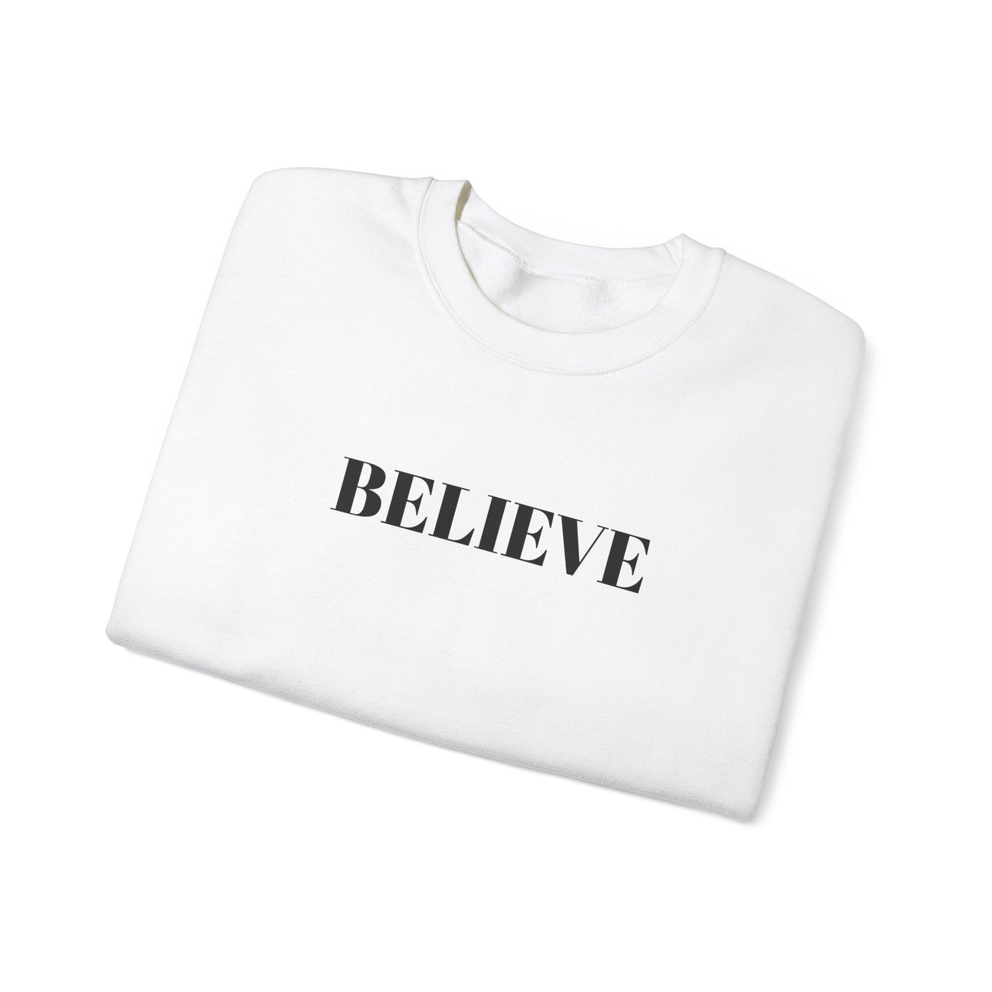 Believe - Unisex Heavy Blend™ Crewneck Sweatshirt